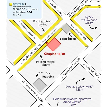 Lejlighed Kairos - Chopin Ii - Scisle Centrum