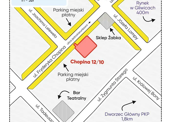 דירה Kairos - Chopin Ii - Scisle Centrum